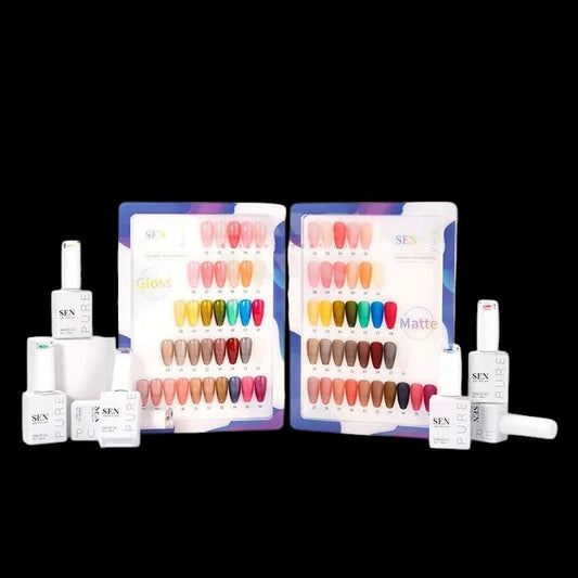 SEN PURE Jelly 36 Gel Collection (Free Top-Base-Matte) by iNAIL SUPPLY
