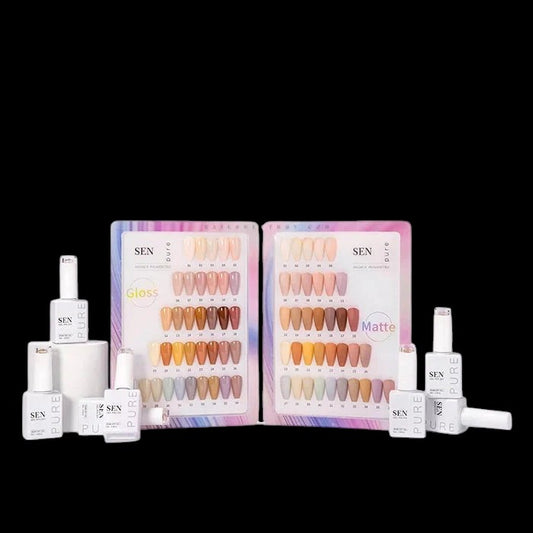SEN PURE Nude 36 Gel Collection (Free Top-Base-Matte) by iNAIL SUPPLY