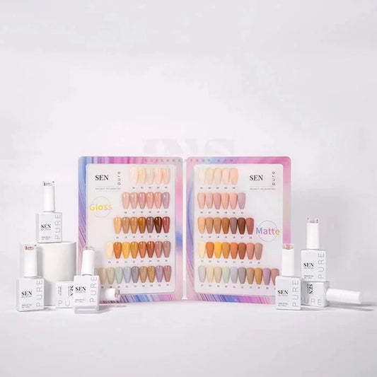 SEN PURE Nude 36 Gel Collection (Free Top-Base-Matte)