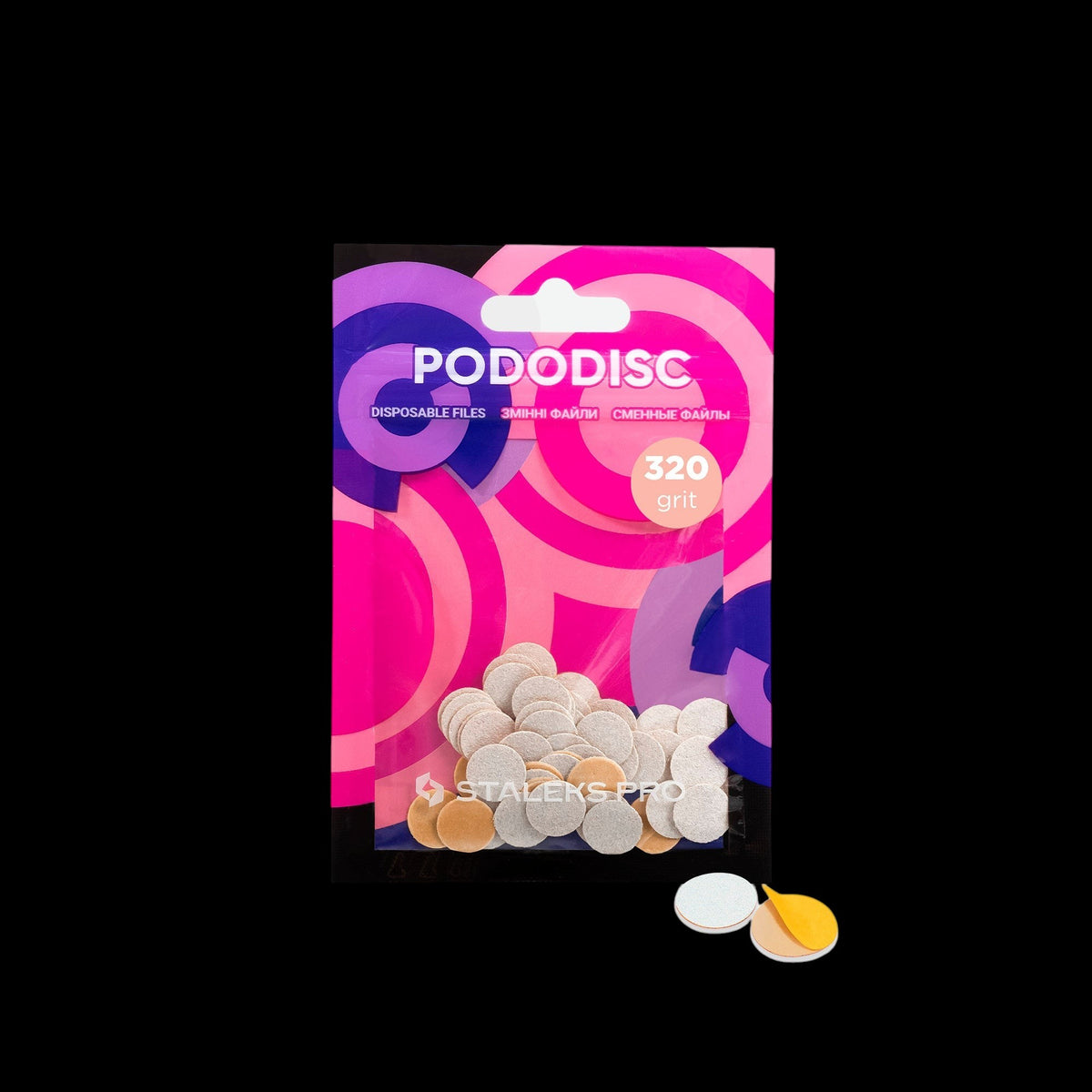 REFILL PADS FOR PEDICURE DISC STALEKS PRO XS (50 PCS) PDF-10 - STALEKS™ by kvadrat store