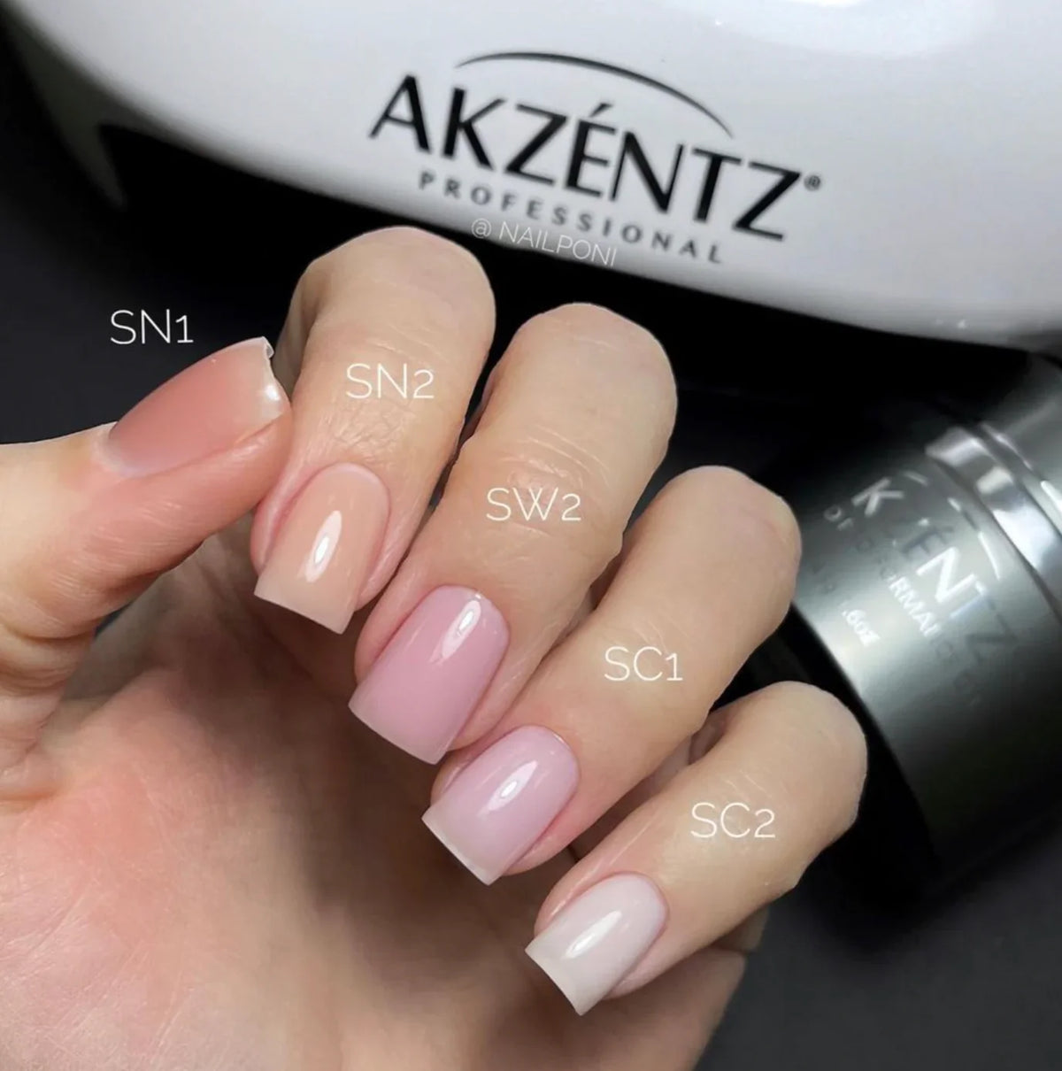Akzentz - SN1 Trinity Shades Natural, 7g / 45g
