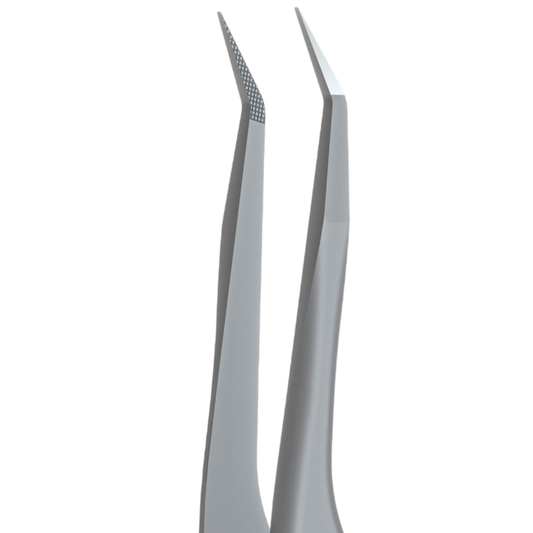 STALEKS PRO EXPERT 45 TYPE 8 PROFESSIONAL EYELASH TWEEZERS MINI L TE-45/8 - STALEKS™