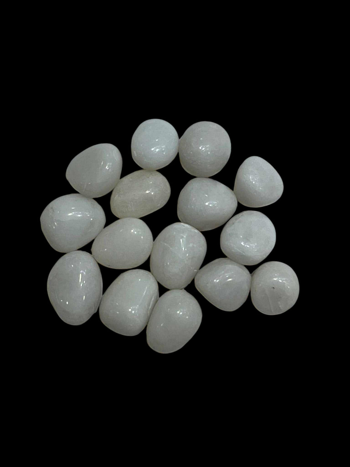 White Agate Tumbled Stone