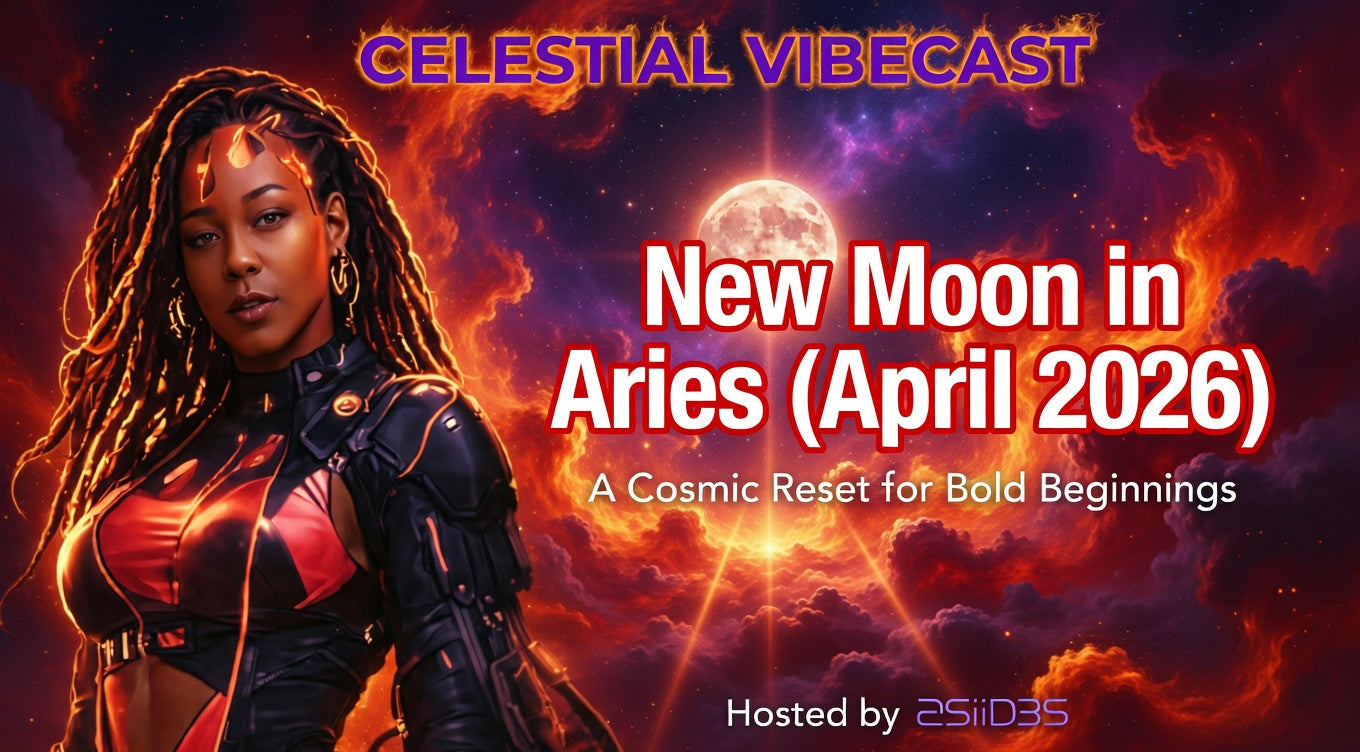 Celestial VibeCast Blog - 🌑 New Moon in Aries (April 2026)