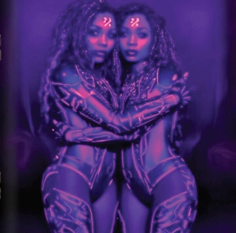 Two Sides Vinyl Album in Cosmic Setting