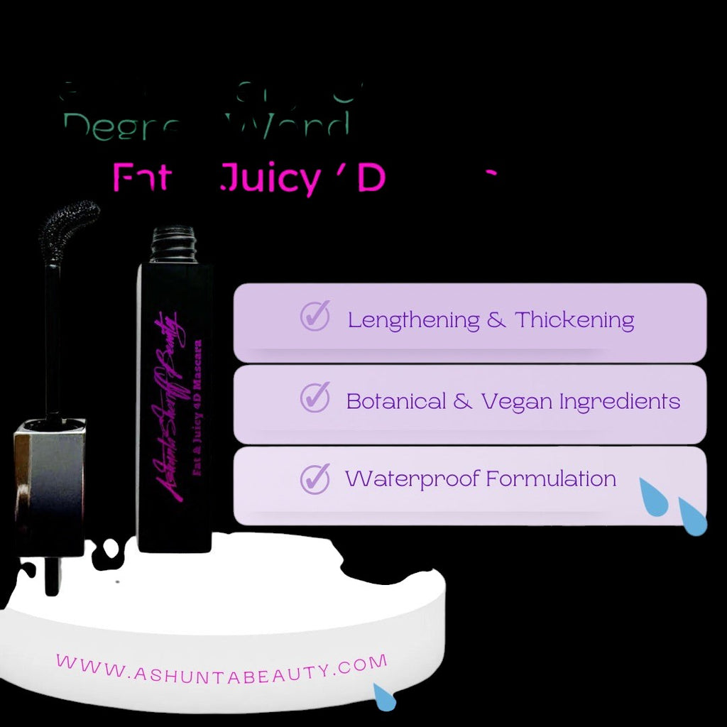 Ashunta Sheriff Beauty Fat & Juicy 4D Mascara by Ashunta Sheriff Beauty