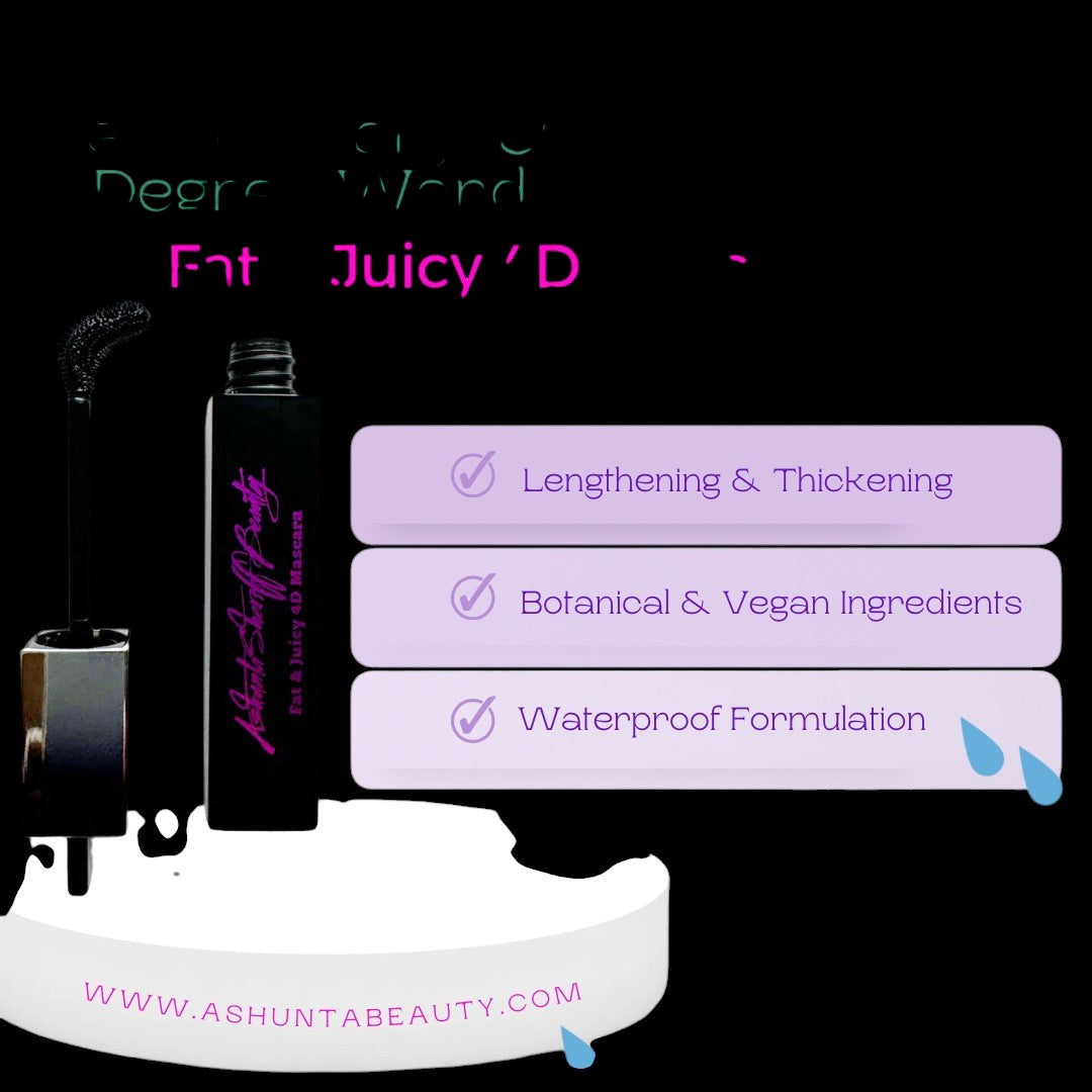 Ashunta Sheriff Beauty Fat & Juicy 4D Mascara by Ashunta Sheriff Beauty