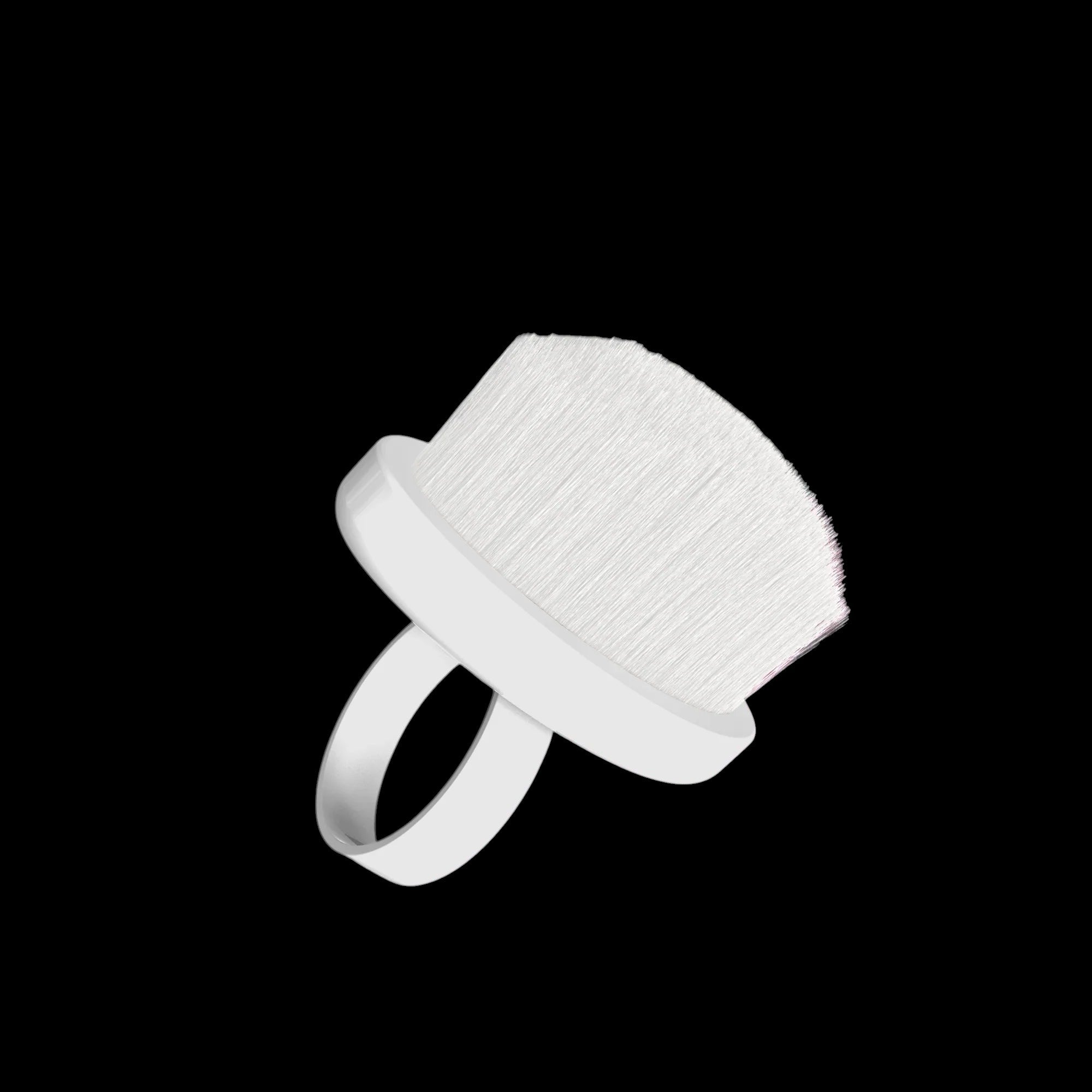 STALEKS - Finger ring manicure brush for dust removal EXPERT 03 mini (10 pcs)- DBE-03-10 by kvadrat store
