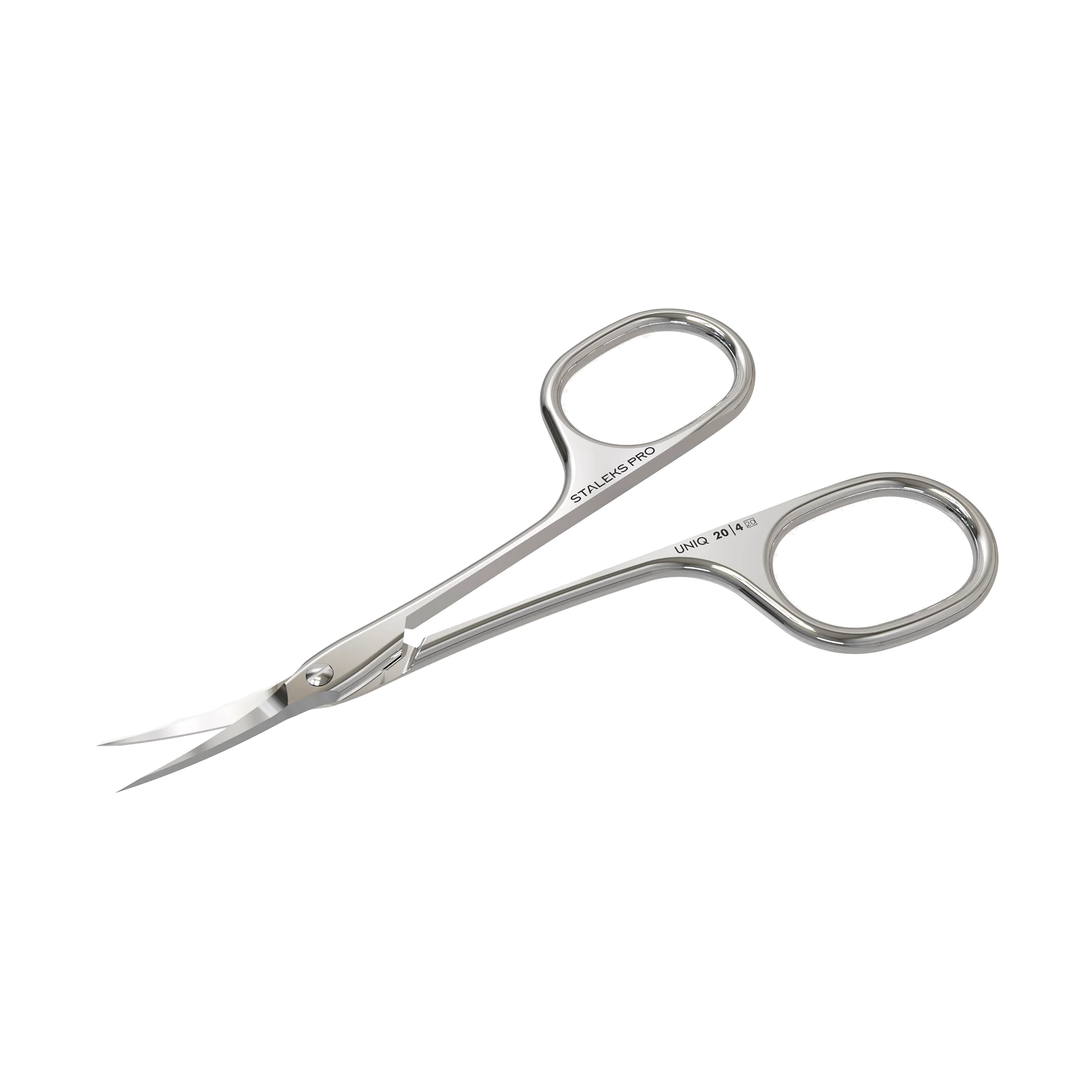 Professional Cuticle Scissors "Asymmetric" UNIQ 20 TYPE 4 -SQ-20/4- STALEKS by kvadrat store