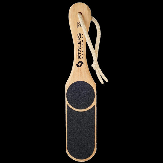 STALEKS BEAUTY & CARE 10 TYPE 3 MULTI GRIT WOODEN PEDICURE FOOT FILE THREE-SIDED 60/80/100/120 ABC 10/3- STALEKS™ by kvadrat store