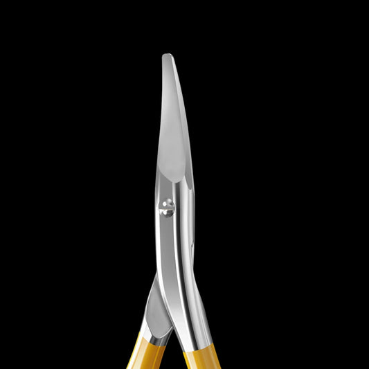 Staleks Nail scissors for baby 0+ yellow BEAUTY & CARE 11 TYPE 8 SBC-11/8 by kvadrat store