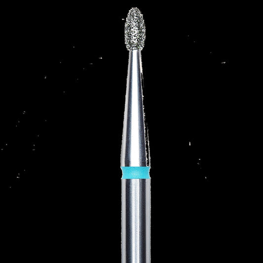 DIAMOND NAIL DRILL BIT, "BUD", BLUE, HEAD DIAMETER 1.6/3.4MM (FA50B016/3.4) - STALEKS™ by kvadrat store
