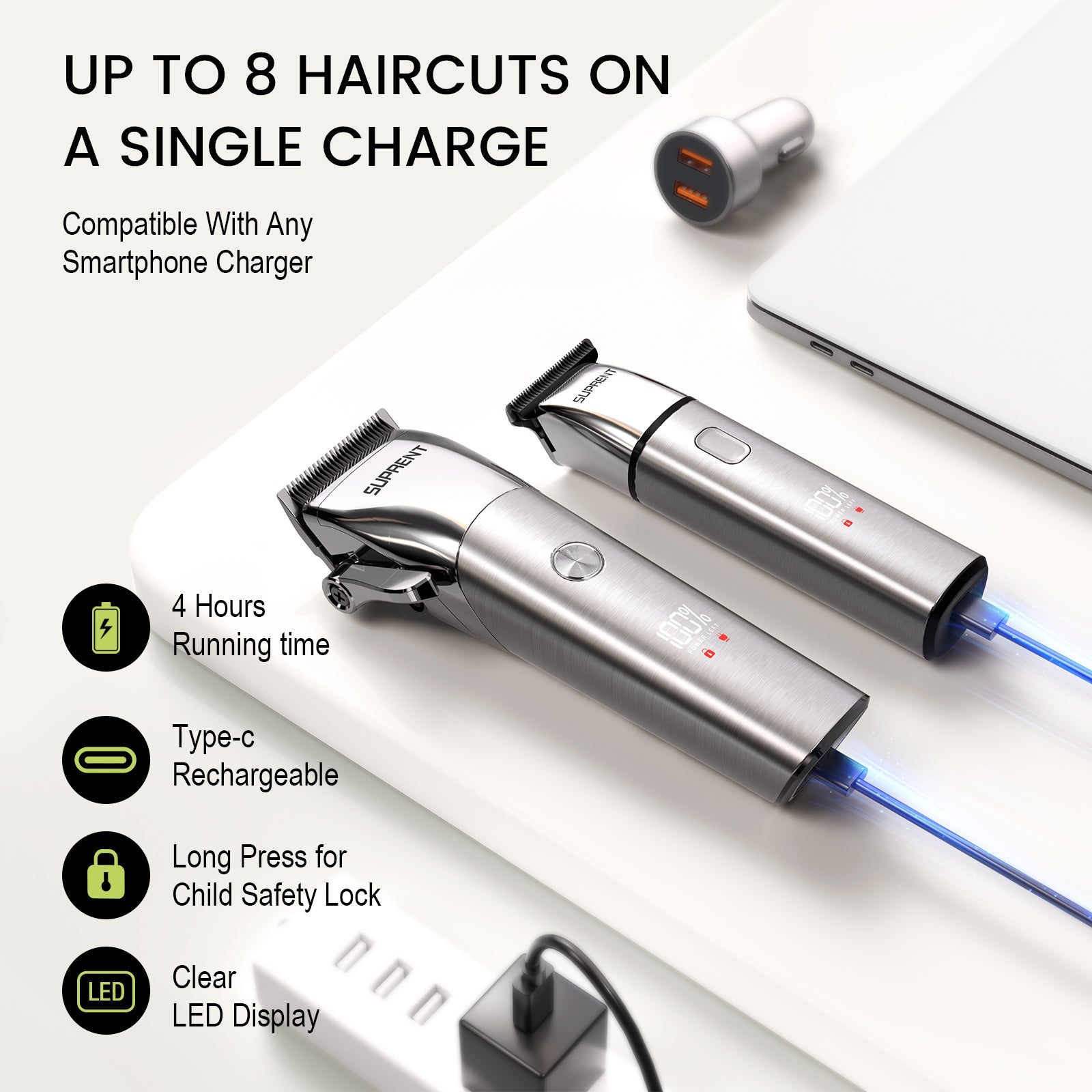 The Silver Mariner Clipper and Trimmer Set-Supplier-specific