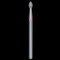DIAMOND NAIL DRILL BIT, "BUD", RED, HEAD DIAMETER 2.5/4.5MM (FA60R025/4.5) - STALEKS™ by kvadrat store