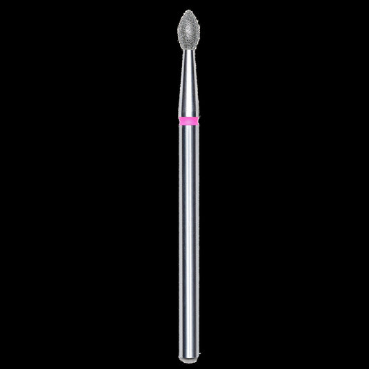 DIAMOND NAIL DRILL BIT, "BUD", RED, HEAD DIAMETER 2.5/4.5MM (FA60R025/4.5) - STALEKS™ by kvadrat store