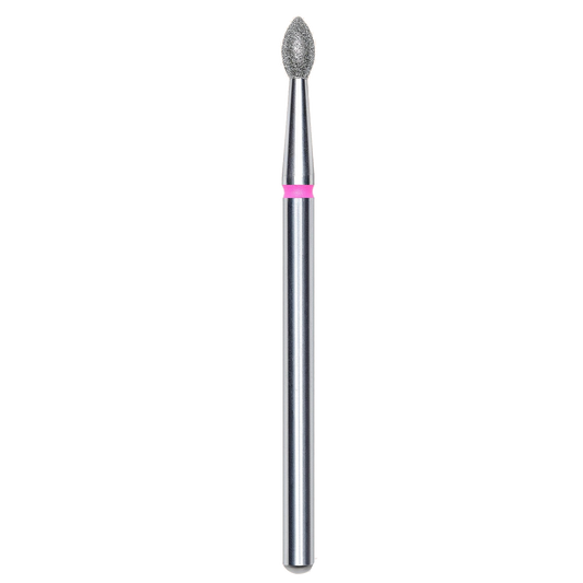 DIAMOND NAIL DRILL BIT, "BUD", RED, HEAD DIAMETER 2.5/4.5MM (FA60R025/4.5) - STALEKS™