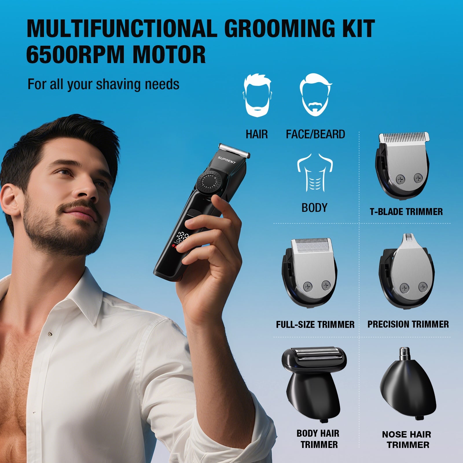 The Wave Glider Beard Trimmer-Supplier-specific
