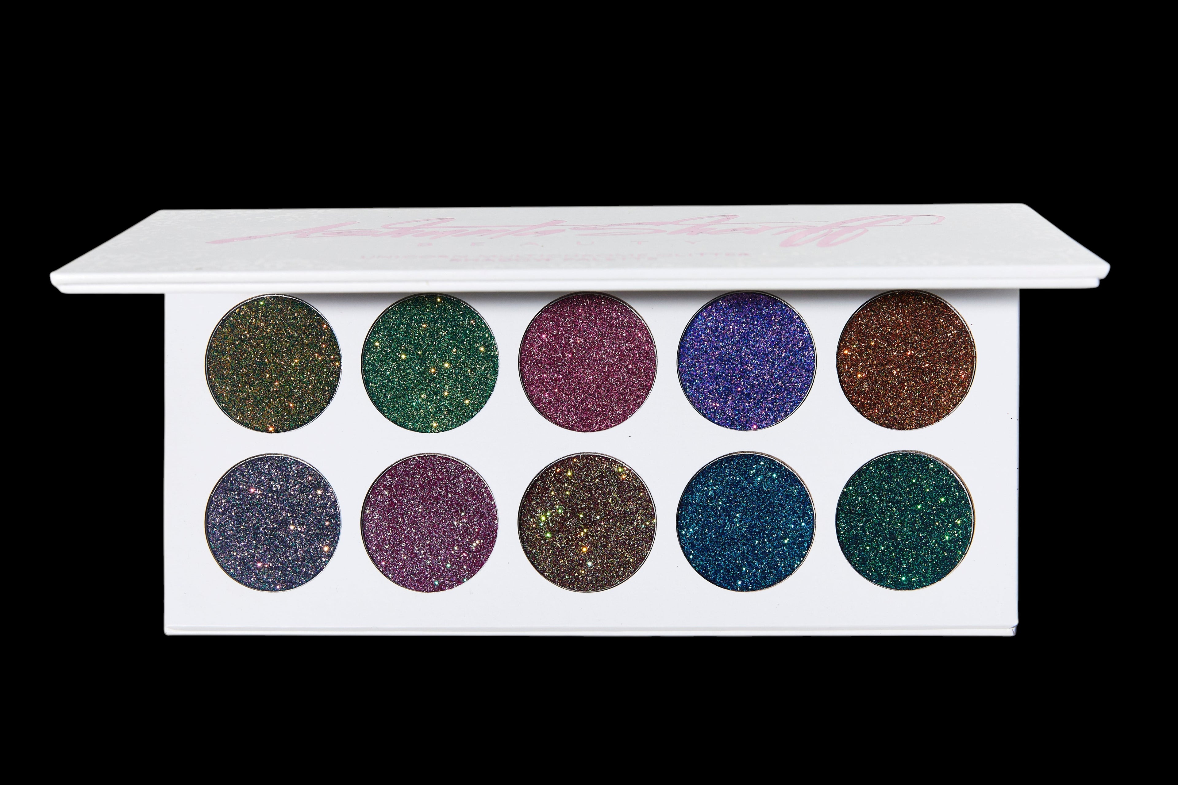 Ashunta Sheriff Beauty Unicorn Multichrome Glitter Shadow Palette by Ashunta Sheriff Beauty