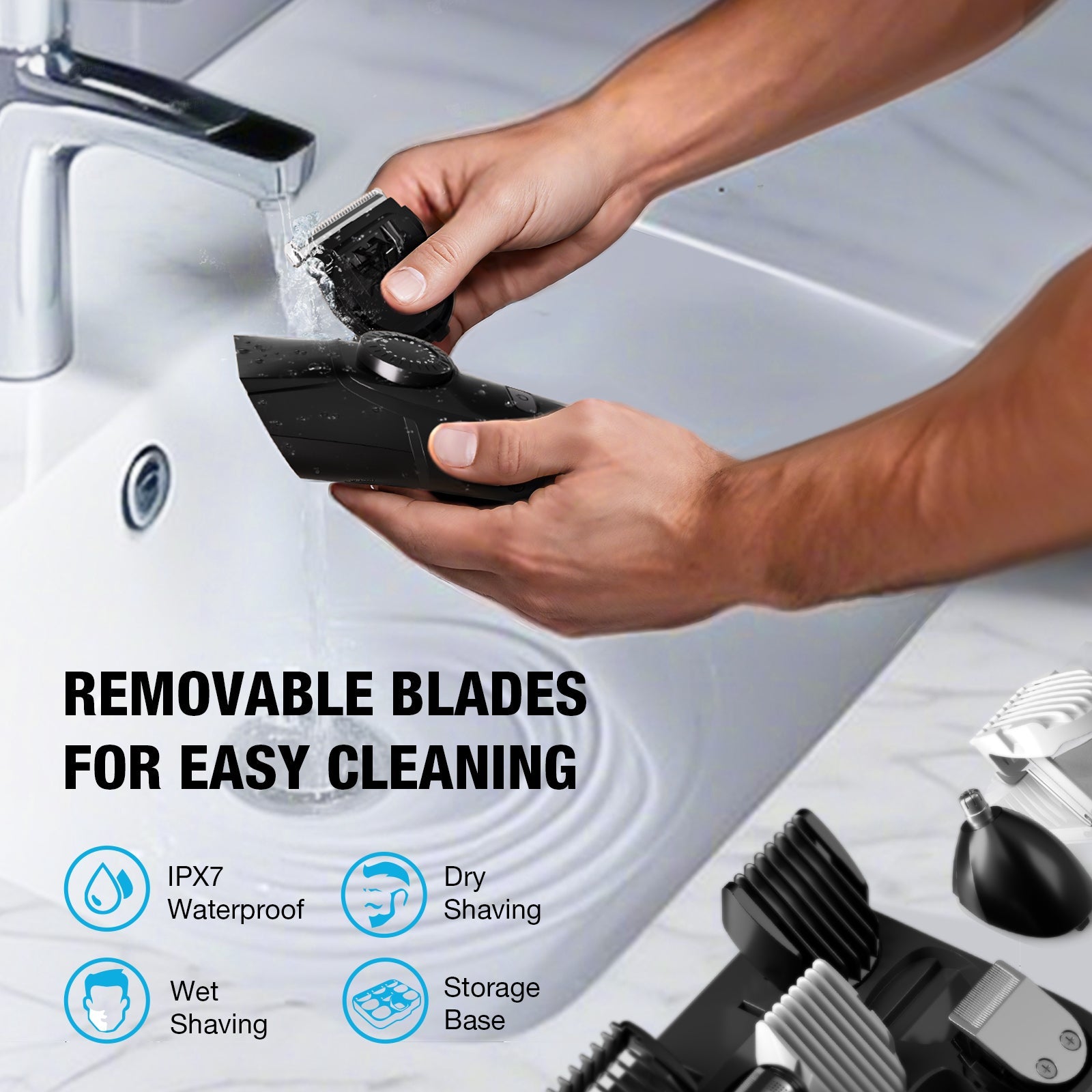 The Wave Glider Beard Trimmer-Supplier-specific