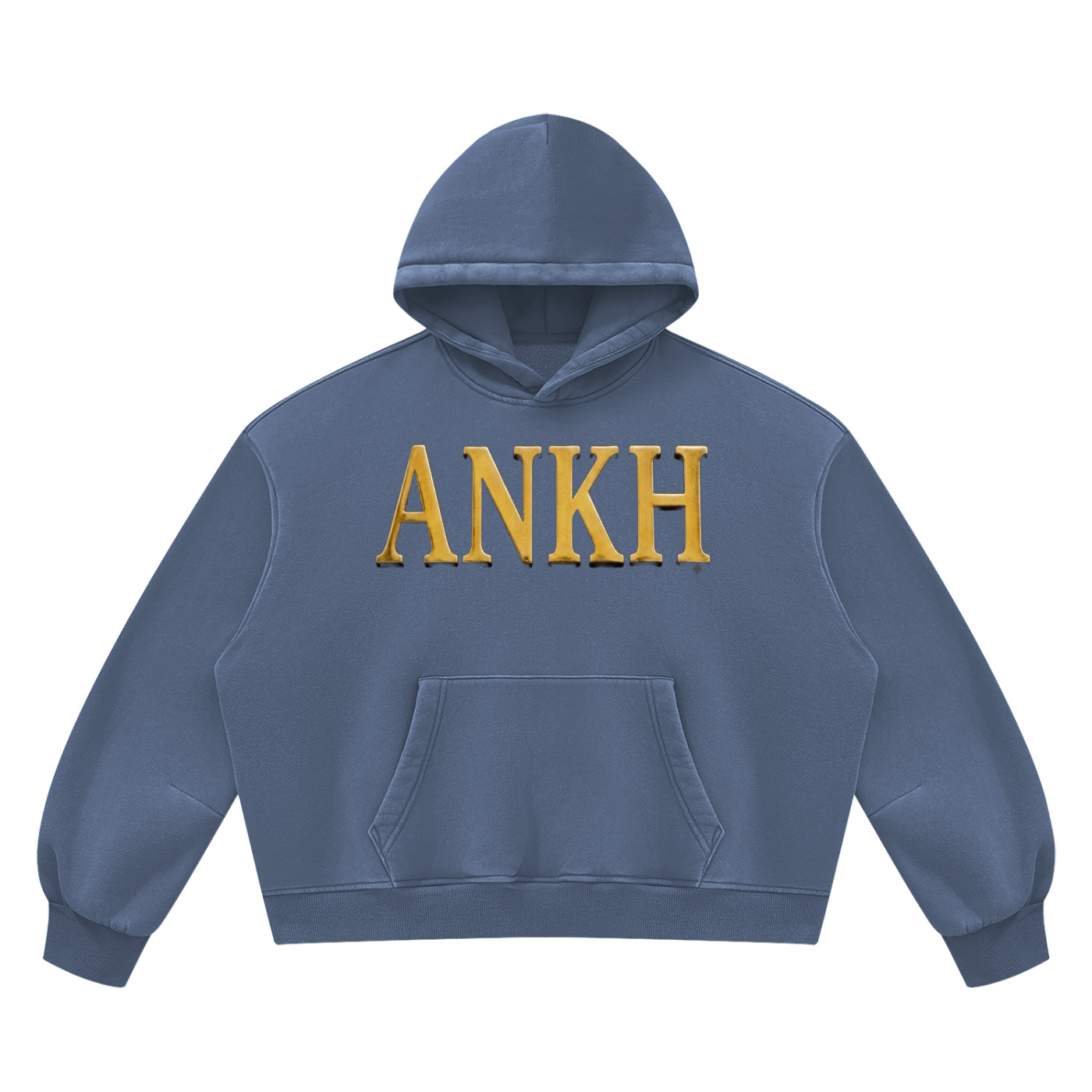 Unisex Vintage Wash Boxy Fleece Hoodie