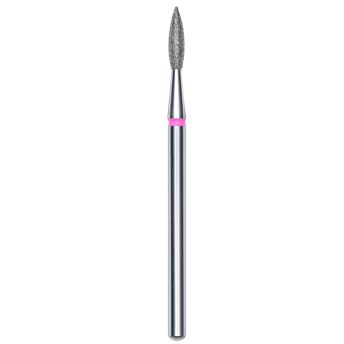 DIAMOND NAIL DRILL BIT, "FLAME", RED, HEAD DIAMETER 2.1/8MM (FA11R021/8) - STALEKS™