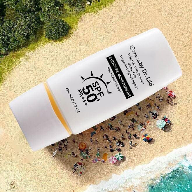 SPF 50 Mineral Moisturizer – Hydrating, Vegan & Sensitive-Skin Friendly by EpiLynx