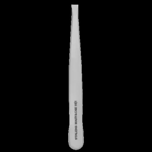 STALEKS BEAUTY & CARE 10 TYPE 1 EYEBROW TWEEZERS WIDE STRAIGHT TBC-10/1 - STALEKS™ by kvadrat store