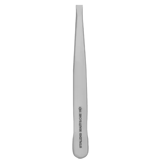 STALEKS BEAUTY & CARE 10 TYPE 1 EYEBROW TWEEZERS WIDE STRAIGHT TBC-10/1 - STALEKS™ by kvadrat store