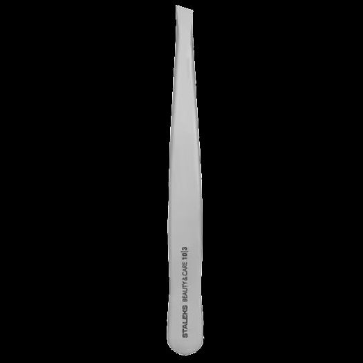 STALEKS BEAUTY & CARE 10 TYPE 3 EYEBROW TWEEZERS WIDE SLANT TBC-10/3 - STALEKS™ by kvadrat store