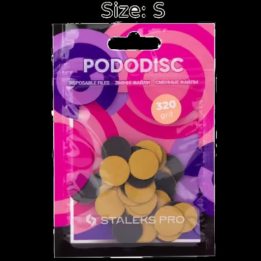 REFILL PADS FOR PEDICURE DISC STALEKS PRO S (50 PCS) PDF-15- STALEKS™ by kvadrat store