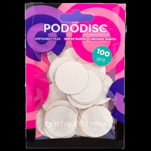REFILL PADS FOR PEDICURE DISC STALEKS PRO L (50 PCS) PDF-25 - STALEKS™ by kvadrat store