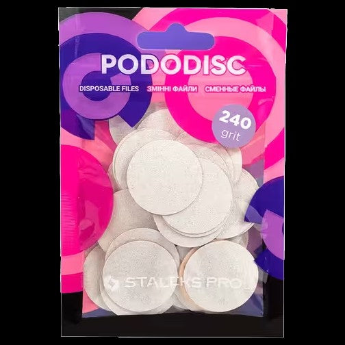 REFILL PADS FOR PEDICURE DISC STALEKS PRO L (50 PCS) PDF-25 - STALEKS™ by kvadrat store