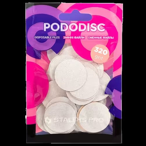 REFILL PADS FOR PEDICURE DISC STALEKS PRO L (50 PCS) PDF-25 - STALEKS™ by kvadrat store