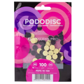 STALEKS PRO XS PODODISC DISPOSABLE FILES SOFT BASE FOR PEDICURE DISC 10MM (50 PCS) PDFS-10- STALEKS™ by kvadrat store