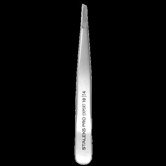 STALEKS PRO EXPERT 10 TYPE 4 EYEBROW TWEEZERS WIDE SLANT TE-10/4 - STALEKS™ by kvadrat store