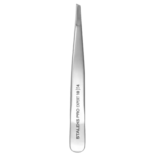STALEKS PRO EXPERT 10 TYPE 4 EYEBROW TWEEZERS WIDE SLANT TE-10/4 - STALEKS™