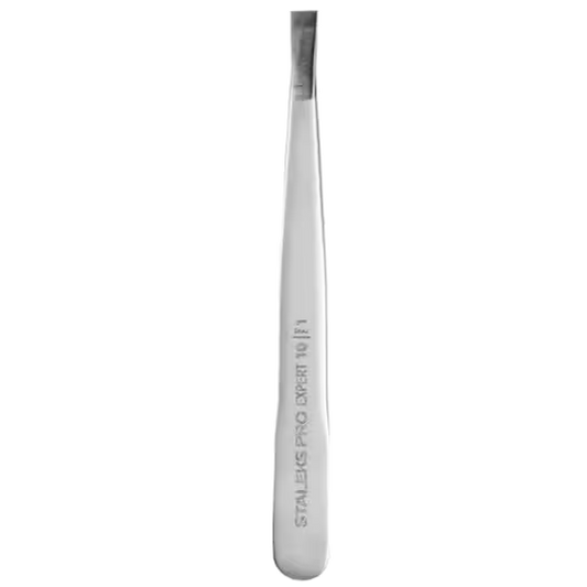 STALEKS PRO EXPERT 10 TYPE 1 EYEBROW TWEEZERS WIDE STRAIGHT EDGE TE-10/1- STALEKS™