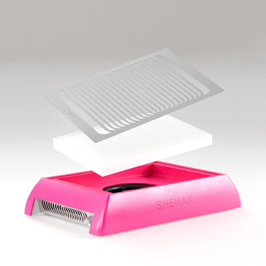 SHEMAX Style X-Pro Pink Nail Dust Collector
