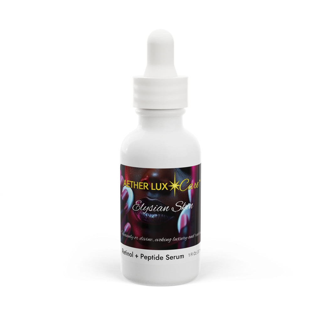 Elysian Skin Retinol and Peptide Face Serum, 1oz