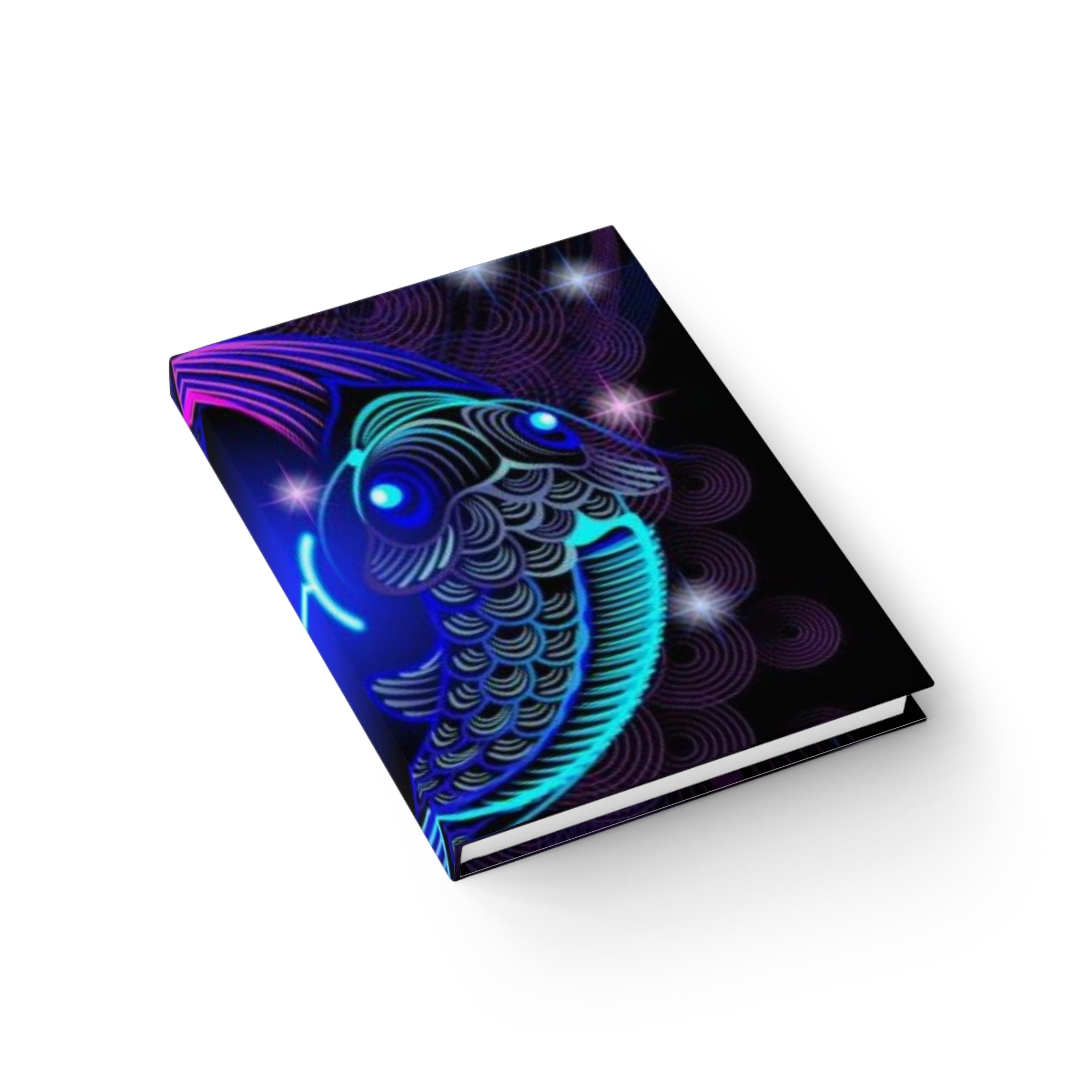 Bleu Aura: Pieces Hard Cover Journal - Ruled Line