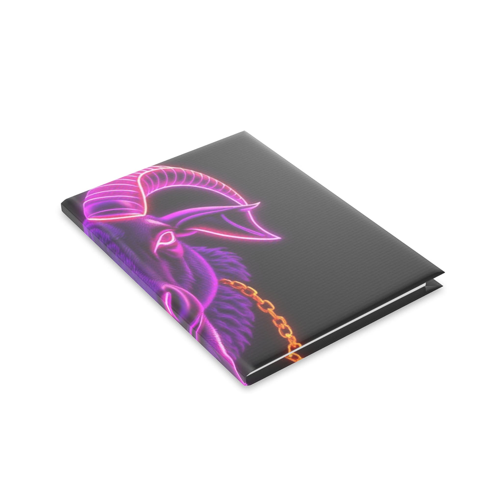 Royal Aura: The Goat Hardcover Notebook with Puffy Covers
