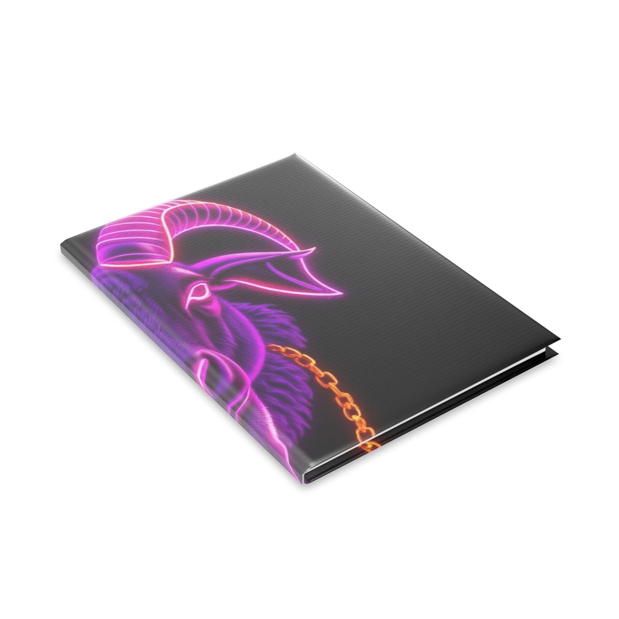 Royal Aura: The Goat Hardcover Notebook with Puffy Covers