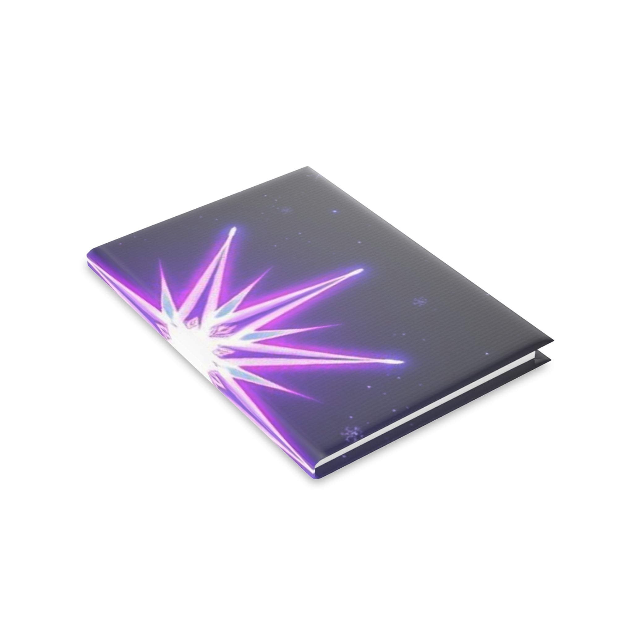 Royal Aura: Yule Star Glow Hardcover Notebook with Puffy Covers