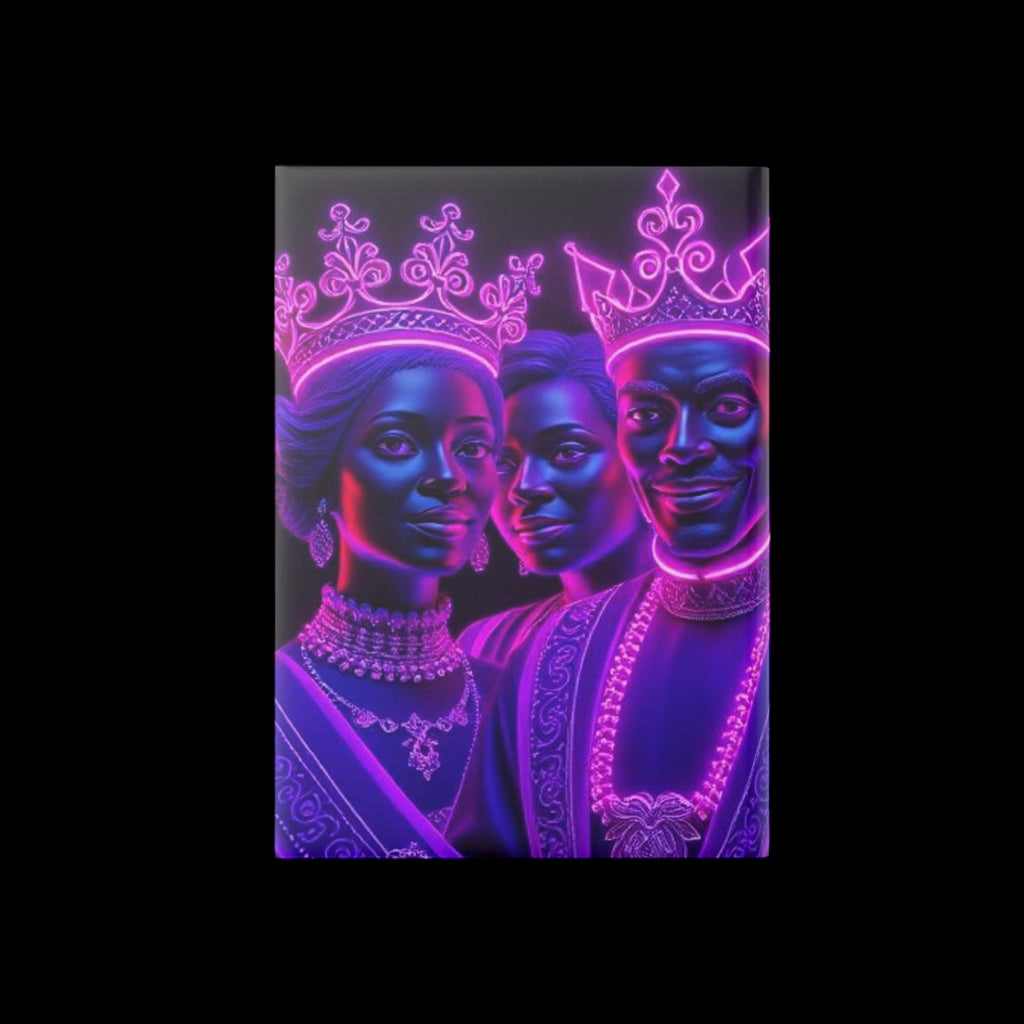 Royal Aura: Royal Family Hardcover Notebook with Puffy Covers by Printify