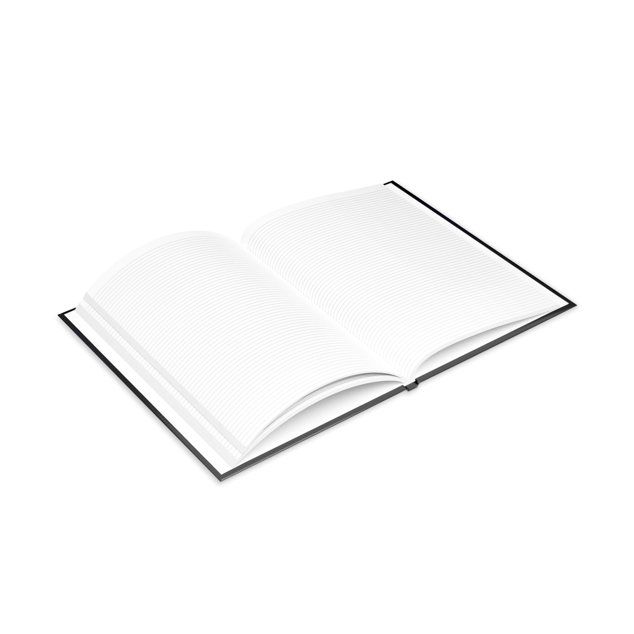 Royal Aura: America Hardcover Notebook with Puffy Covers by Printify
