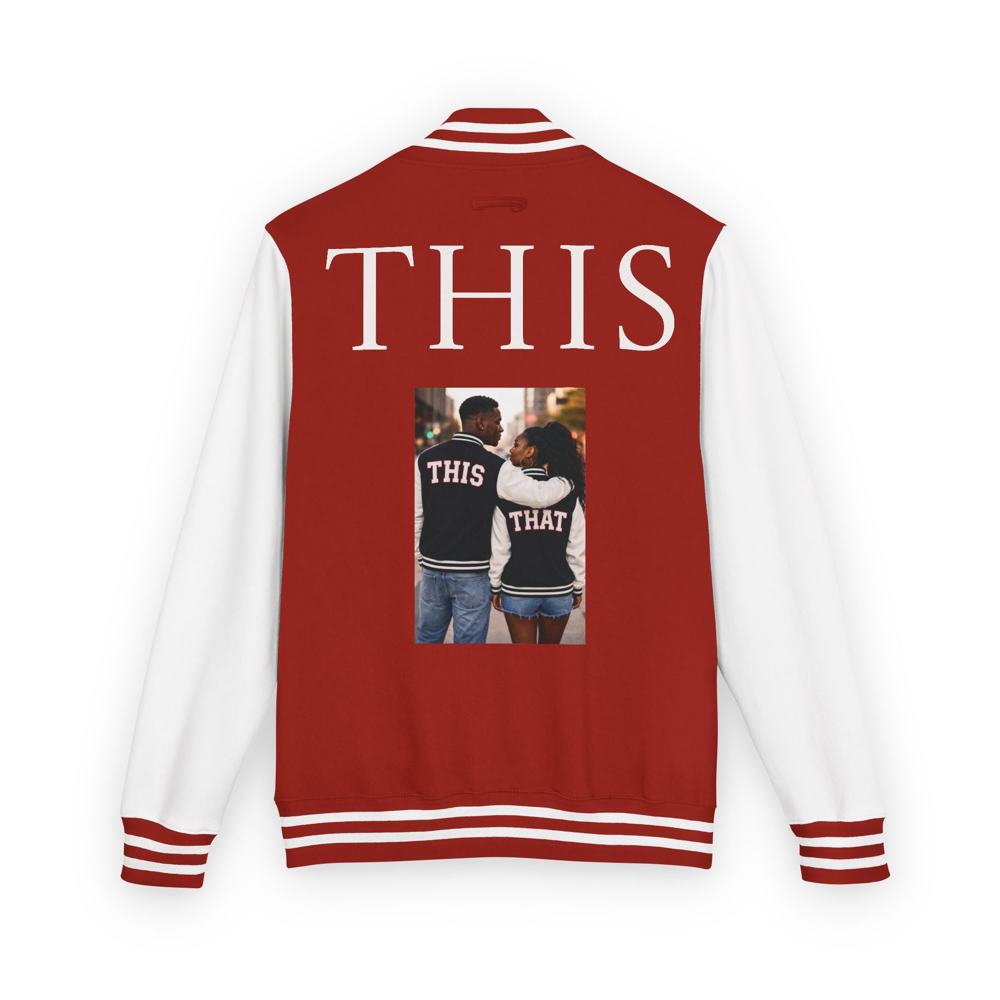 "This" Couple's Letterman Jacket
