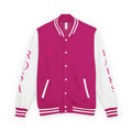 Rosa Parks Tribute Pink Letterman Jacket