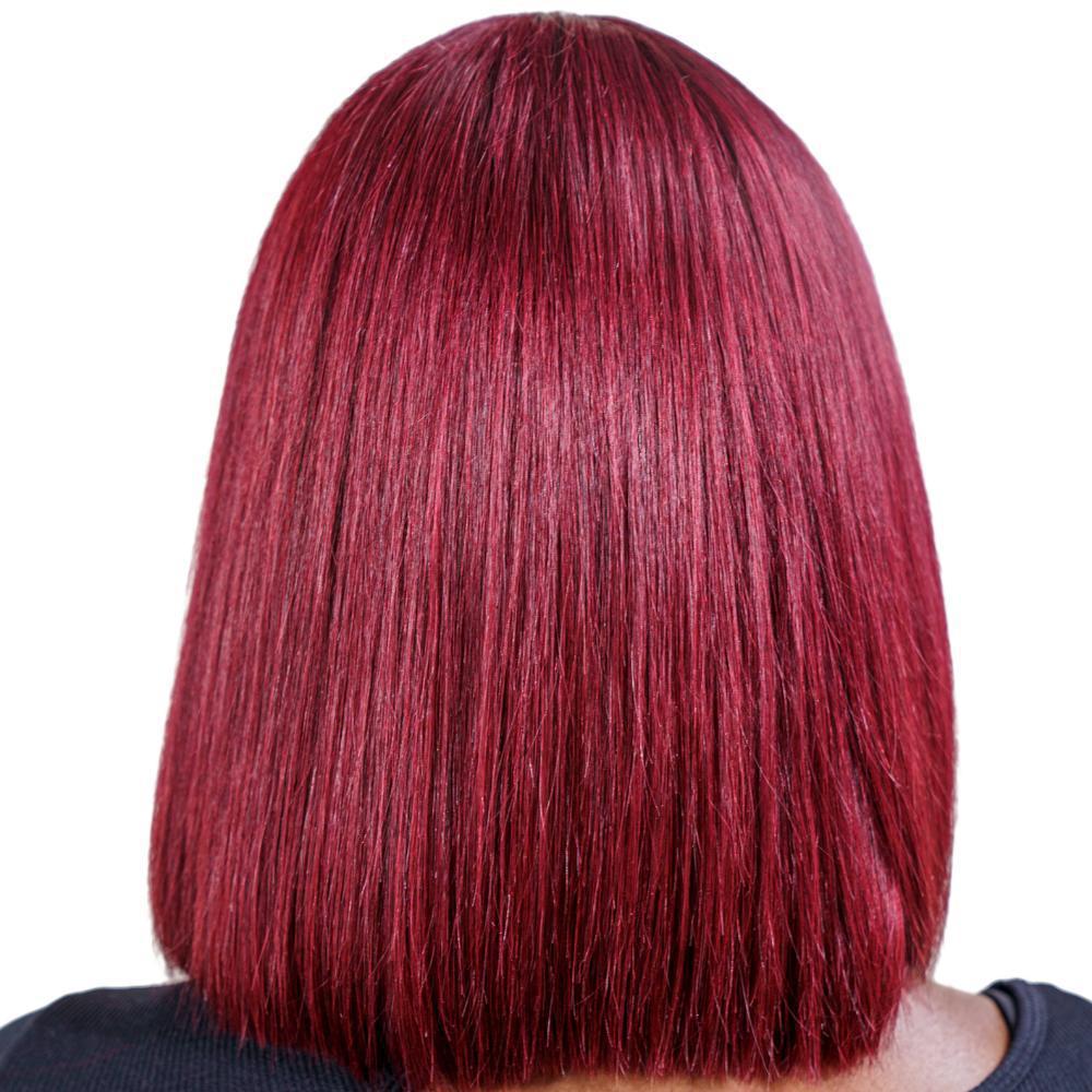Cherry 13x4 Transparent Lace Front 100% Human Hair Bob Wig by Private Label
