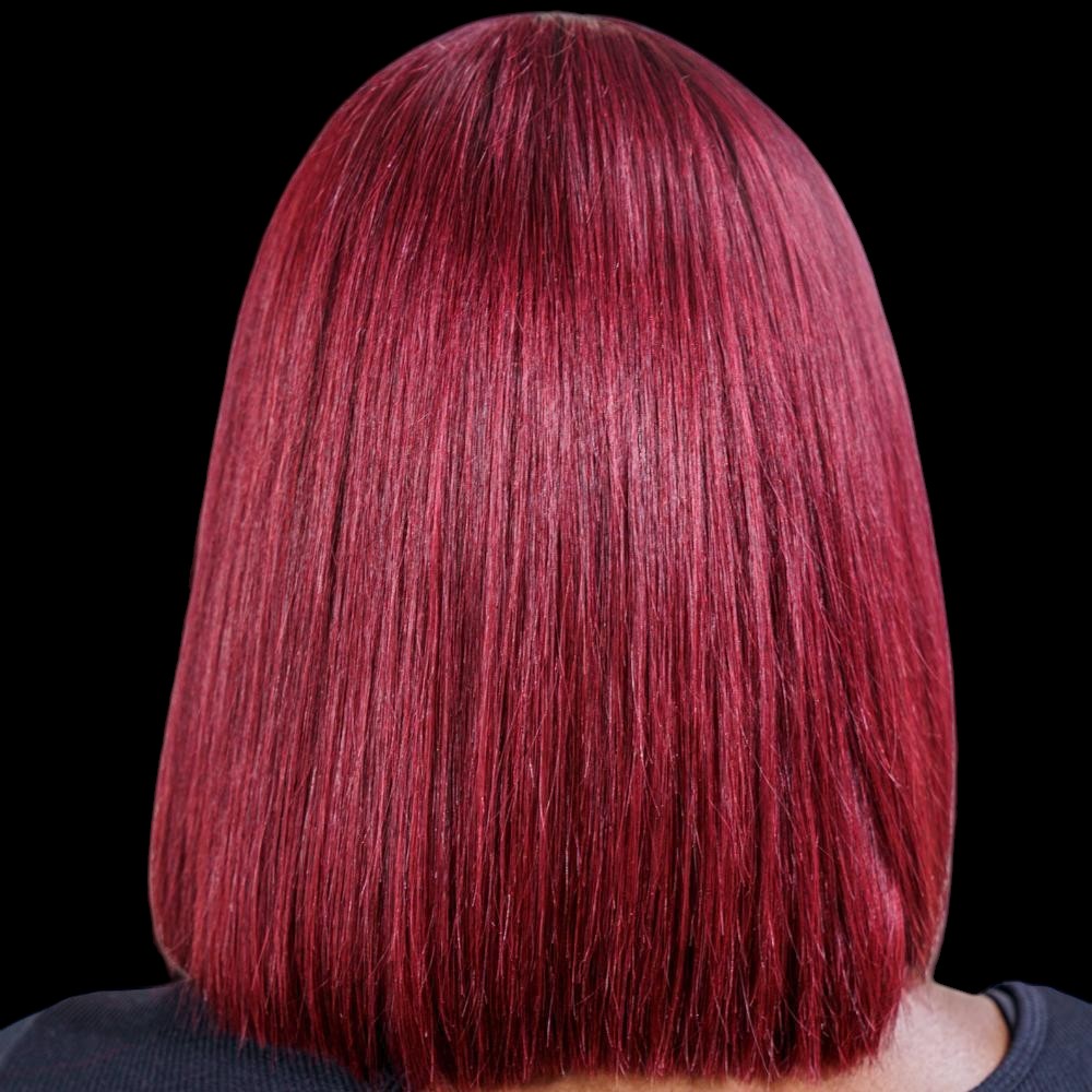Cherry 13x4 Transparent Lace Front 100% Human Hair Bob Wig by Private Label