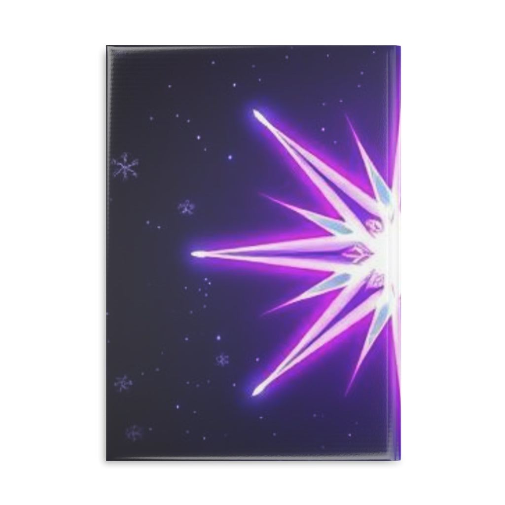 Royal Aura: Yule Star Glow Hardcover Notebook with Puffy Covers